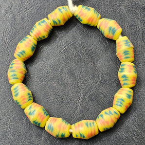 Handcrafted African Recycled Glass Beads - Chunky Beads #1802