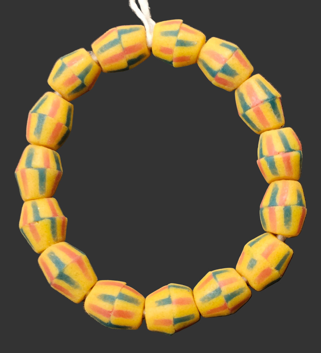 Handcrafted African Recycled Glass Beads - Chunky Beads #1803