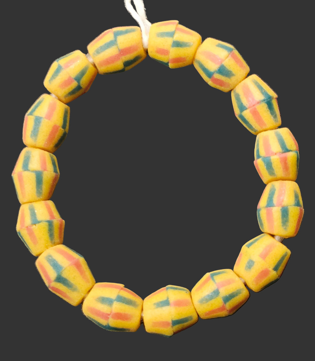 Handcrafted African Recycled Glass Beads - Chunky Beads #1803