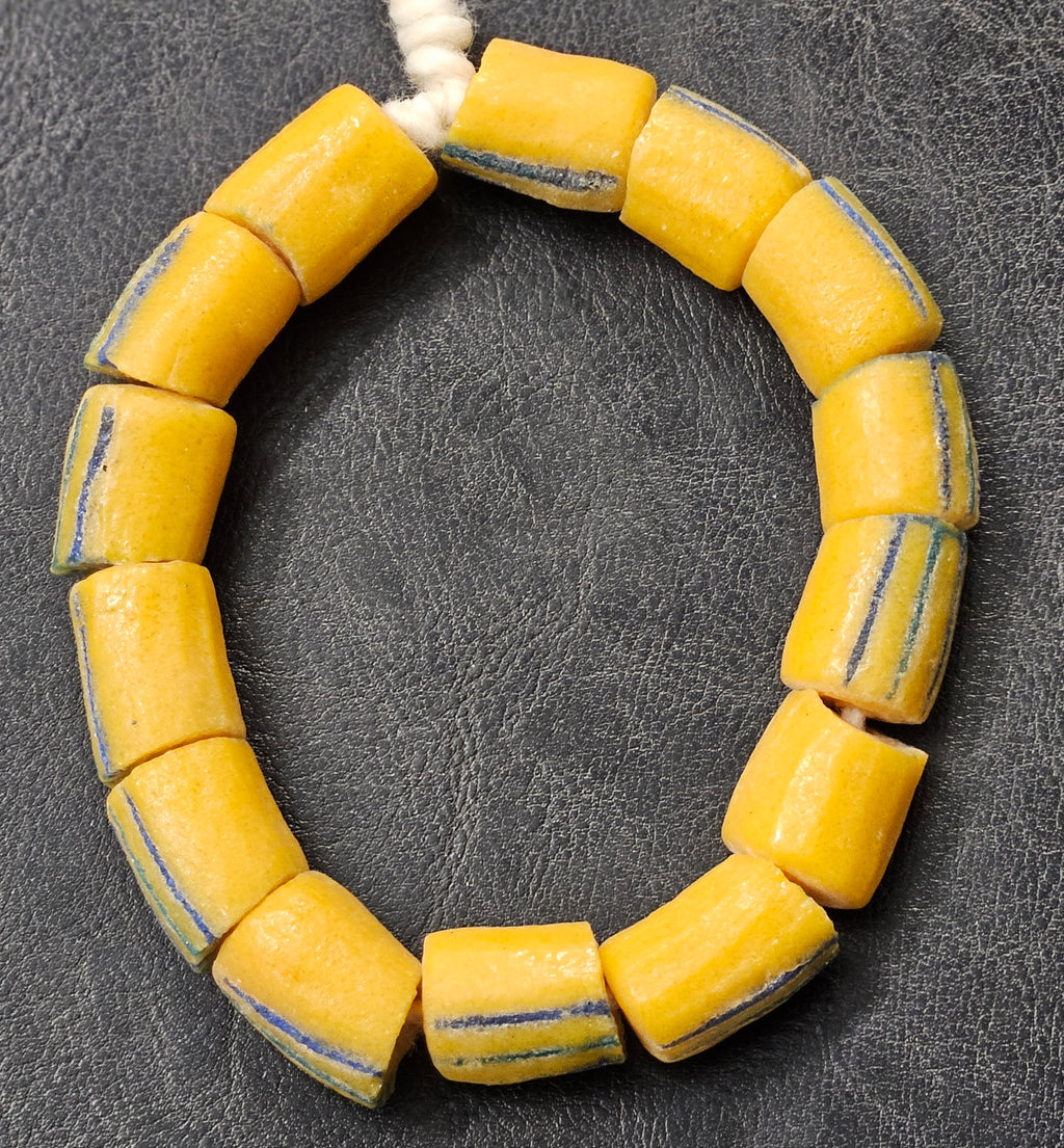 Handcrafted African Recycled Glass Beads - Chunky Beads #1805