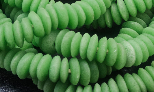Green Authentic African Beads