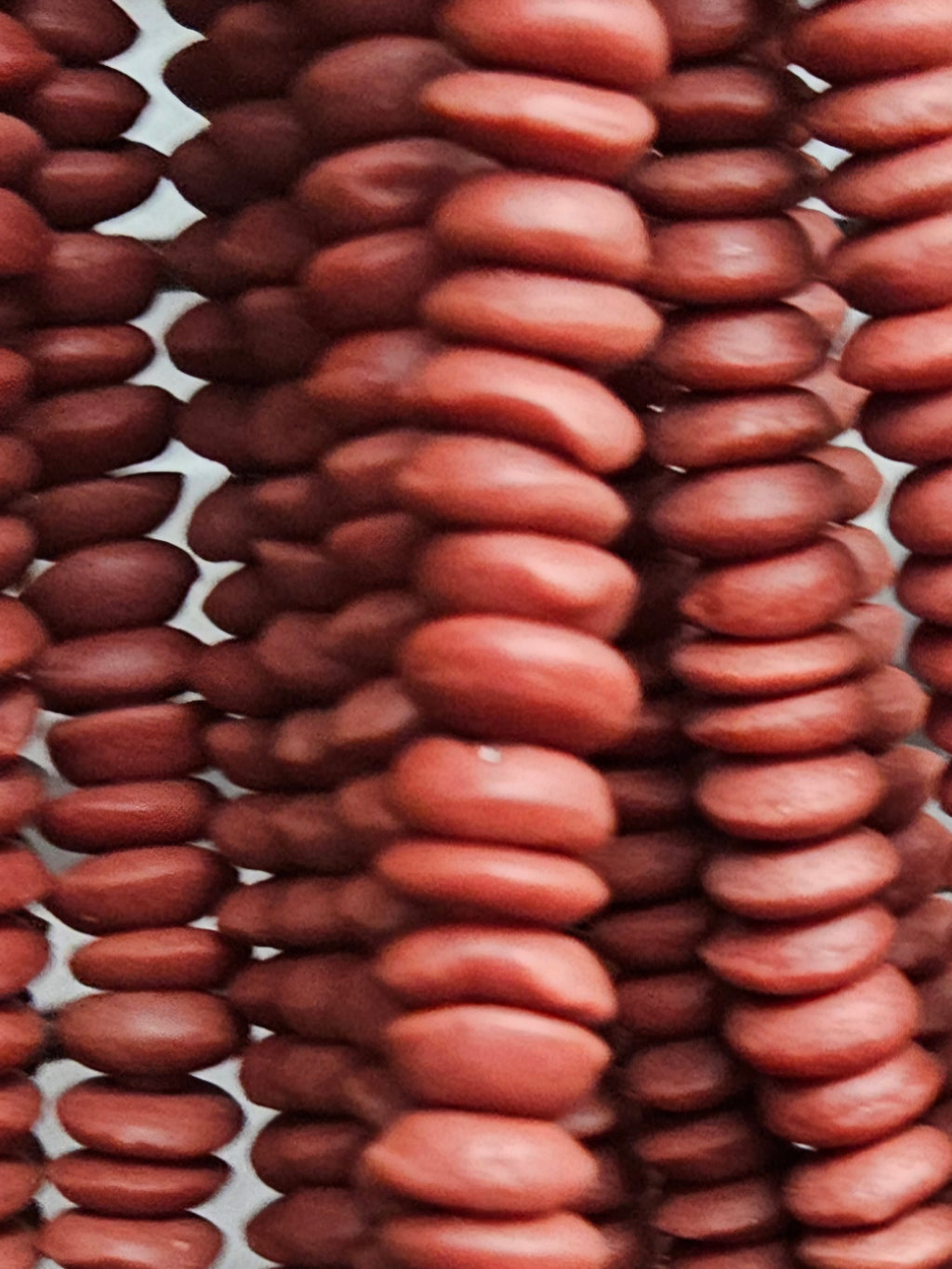 Ashanti Glass Rondelle Beads – Desert Rose Recycled Glass Beads | Handcrafted Ghanaian Glass Beads