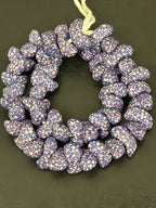 handcrafted Ghanaian recycled glass beads