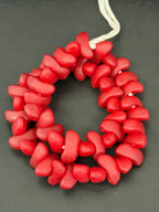 handcrafted Ghanaian recycled glass beads