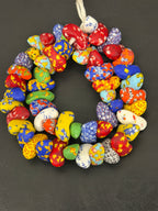 handcrafted Ghanaian recycled glass beads