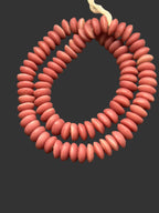 Ashanti Glass Rondelle Beads – Desert Rose Recycled Glass Beads | Handcrafted Ghanaian Glass Beads
