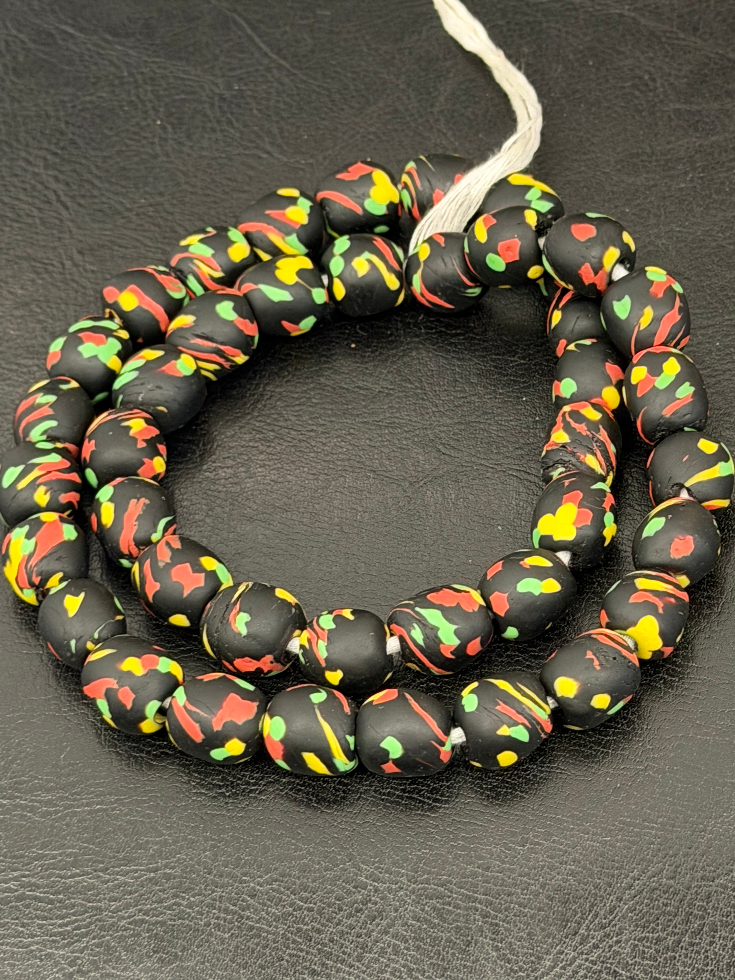 Heritage Fused Krobo Glass Beads | Handcrafted in Ghana