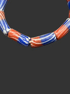 Independence Celebration Krobo Beads | Handcrafted Ghanaian Glass Beads