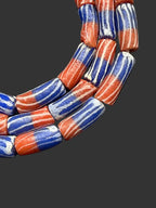 Independence Celebration Krobo Beads | Handcrafted Ghanaian Glass Beads