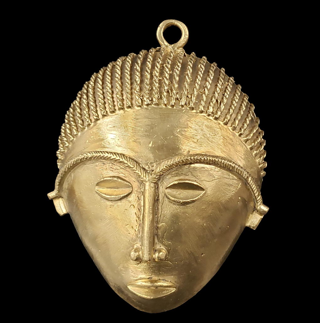 Extra large African tribal mask pendant, extra large decorative mask, 7.5 inches long, great for interior decor, AAB #5828
