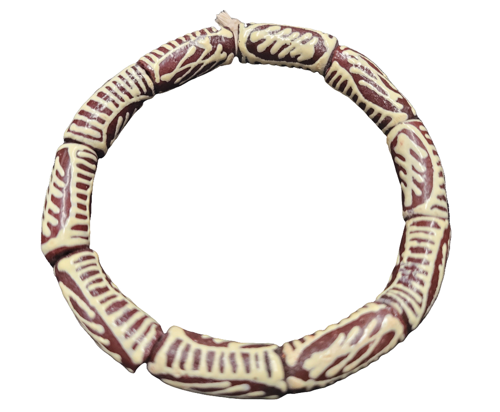 African glass beads, Ghana beads for jewelry making, AAB# 1669