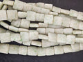 Aadampo Large Moss Green Krobo Powdered Glass Beads | Authentic Handmade Recycled Glass Beads | 25 × 25 × 11–12mm (Copy)