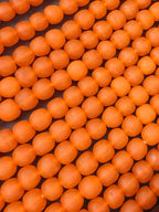 African Glass Beads – Orange Krobo Pocket Beads from Ghana