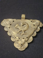 Sankofa Adinkra Symbol African Brass Pendant – Handmade in Ghana