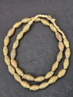 Bicone African Ashanti Brass Bicone Beads