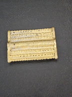 African Ashanti Brass Component Bead