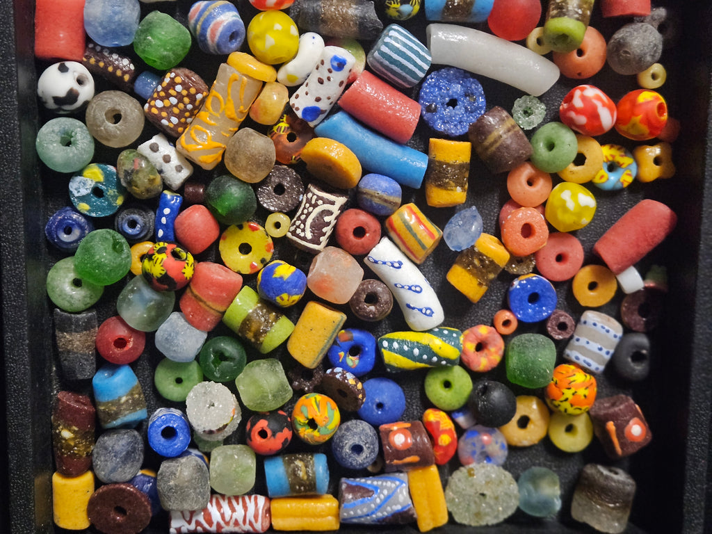 Maker's African Bead Soup – Assorted Ghana Krobo Glass Beads