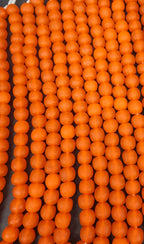 African Glass Beads – Orange Krobo Pocket Beads from Ghana