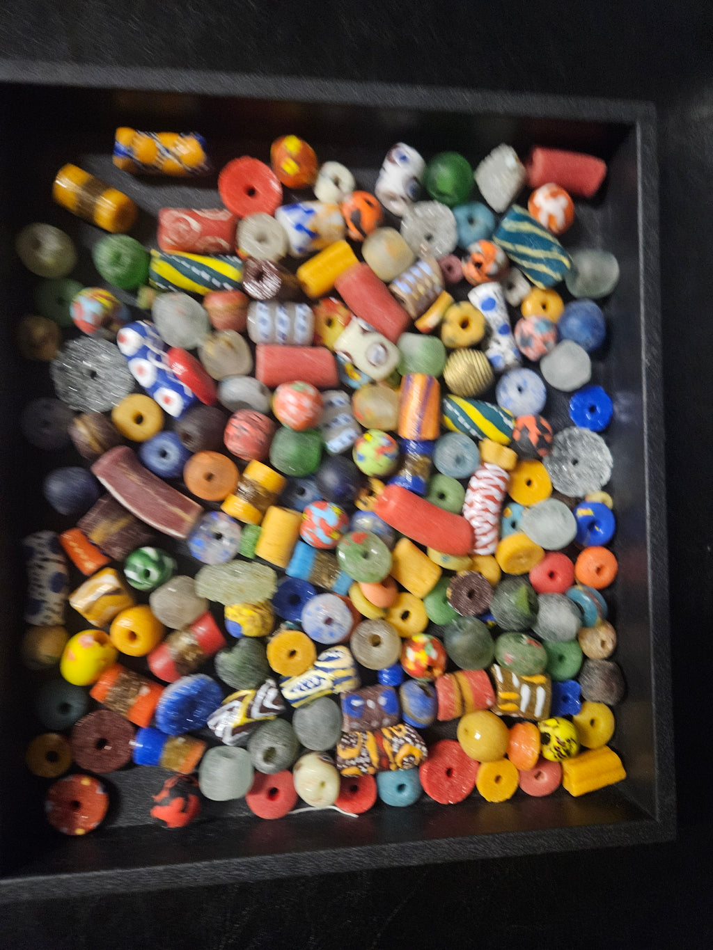 African Glass Bead Mix – Assorted Krobo Beads for Designers