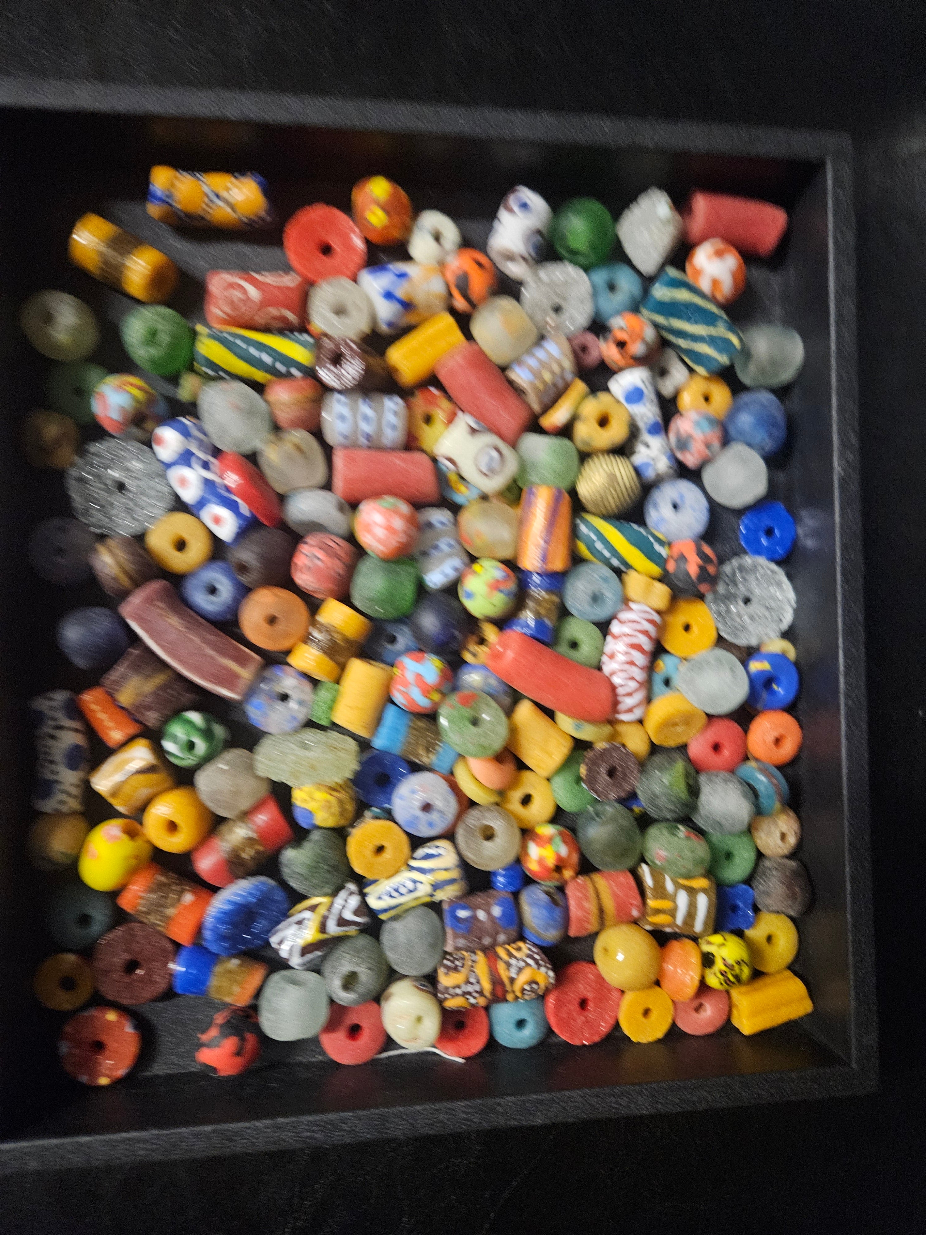 African Glass Bead Mix – Assorted Krobo Beads for Designers