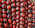 Fused African Recycled Glass Beads – Round #3514