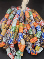 handcrafted Ghanaian recycled glass beads
