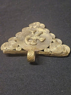 Sankofa Adinkra Symbol African Brass Pendant – Handmade in Ghana