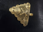 Oversized Adinkrahene Akofena Brass Statement Pendant – Handcrafted in Ghana