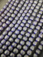 African Glass Beads – Deep Indigo Krobo Pocket Beads from Ghana