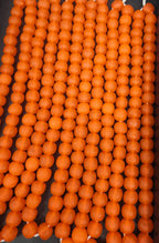 African Glass Beads – Orange Krobo Pocket Beads from Ghana