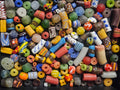 Maker's African Bead Soup – Assorted Ghana Krobo Glass Beads