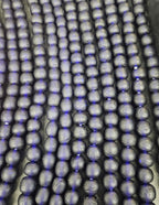 African Glass Beads – Deep Indigo Krobo Pocket Beads from Ghana