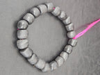 Matte Black Krobo Recycled Glass Beads | Handmade Glass Beads from Ghana