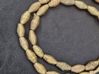 Handcrafted Ashanti Brass Bicone Beads | Large Hole Ghana Brass Trade Beads | African Brass Jewelry Making Supplies