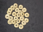 Disc African Ashanti Brass Disc Spacer Beads
