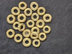 Spacer African Ashanti Brass Ring Spacer Beads