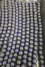 African Glass Beads – Deep Indigo Krobo Pocket Beads from Ghana