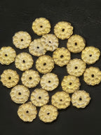 Spacer African Ashanti Brass Spacer Beads