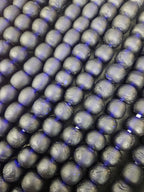 African Glass Beads – Deep Indigo Krobo Pocket Beads from Ghana