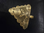 Oversized Adinkrahene Akofena Brass Statement Pendant – Handcrafted in Ghana