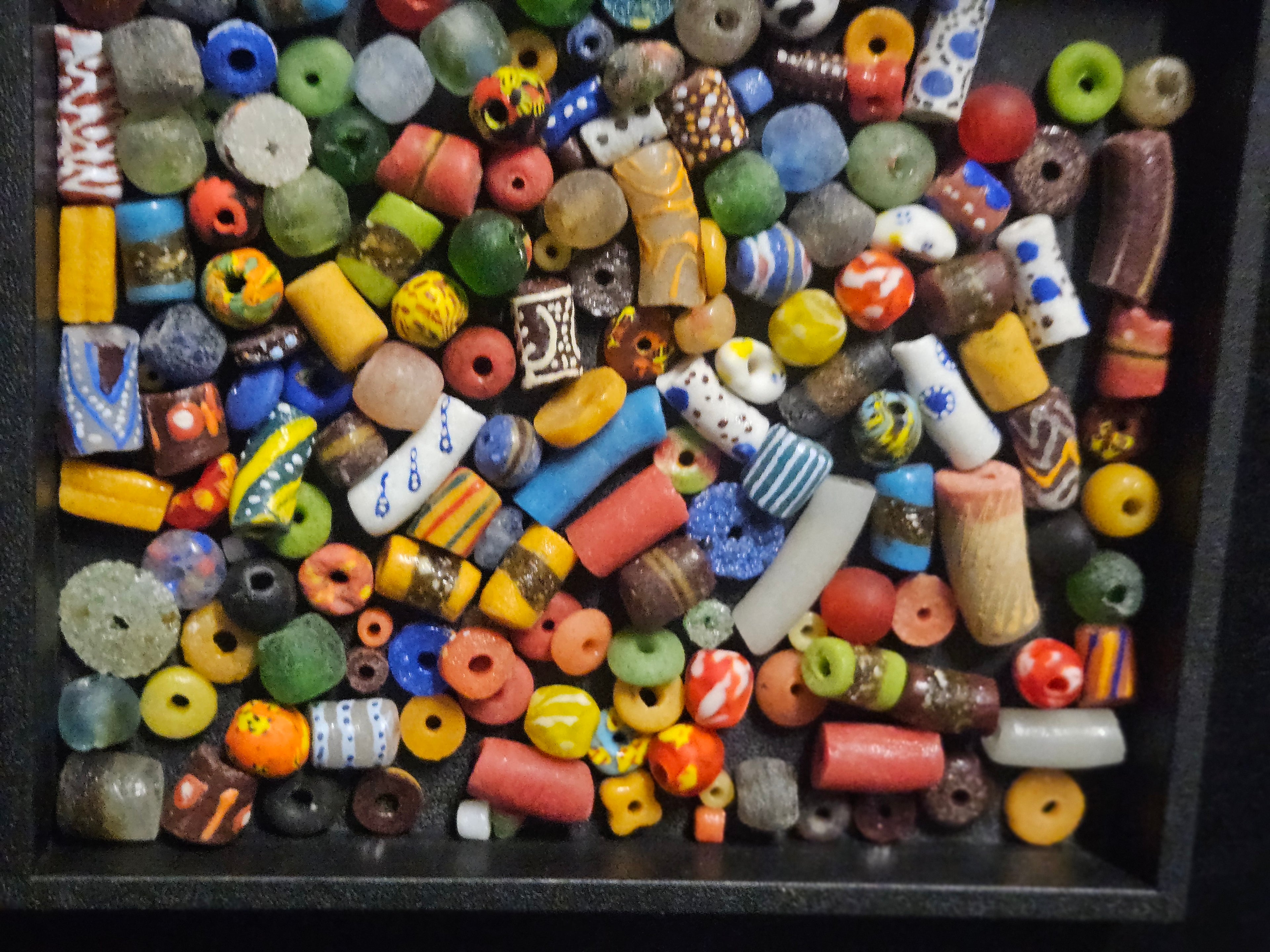 Maker's African Bead Soup – Assorted Ghana Krobo Glass Beads