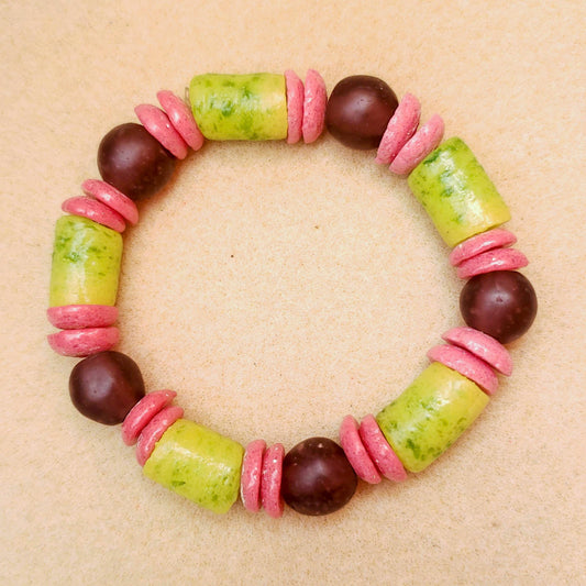 African glass beads bracelets for all occasions. - Aadampo