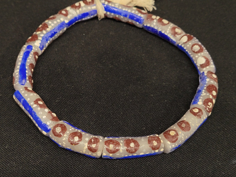 African glass beads, Krobo beads, AAB# 1511