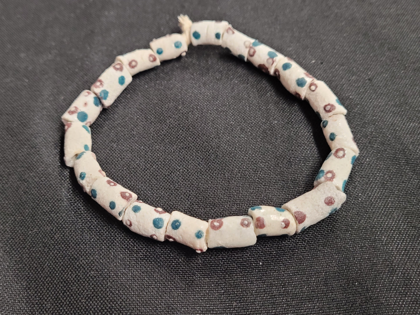 African Glass Beads, Ghana Krobo Beads, AAB# 1019 - Aadampo
