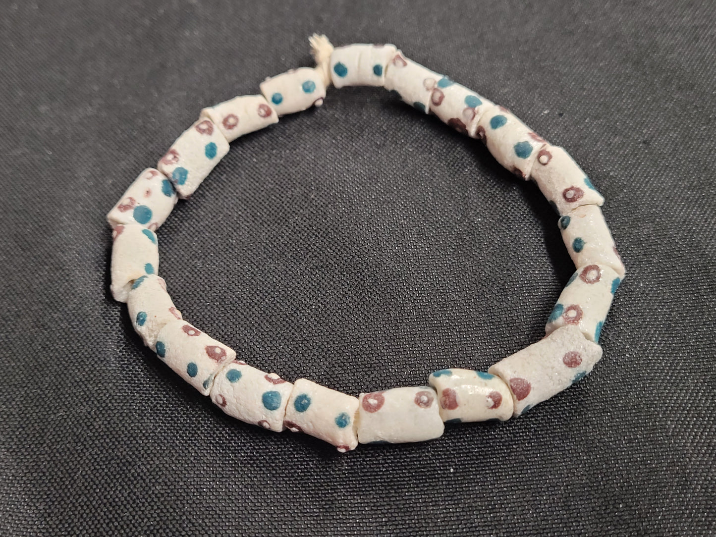 African Glass Beads, Ghana Krobo Beads, AAB# 1019 - Aadampo