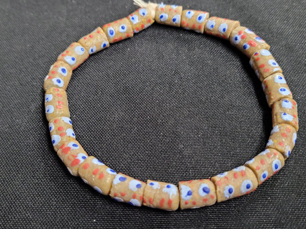 African Glass Beads, Ghana Krobo Beads, AAB# 1011