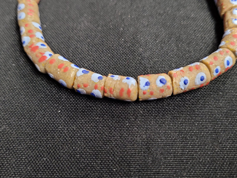 African Glass Beads, Ghana Krobo Beads, AAB# 1011