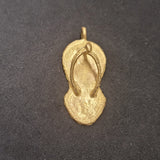 African brass, ahenema pendant, AAB# 5004