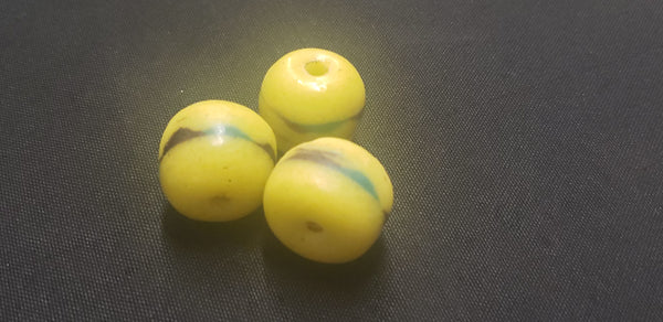 African beads, 24mm large hole beads, AAB# 1809