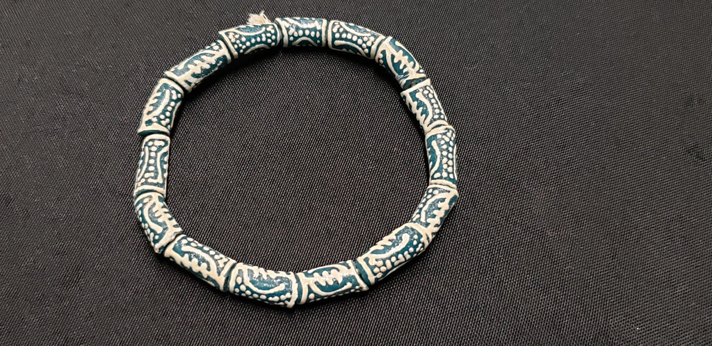 Gye Nyame African Glass Beads - The Divine Connection - Aadampo